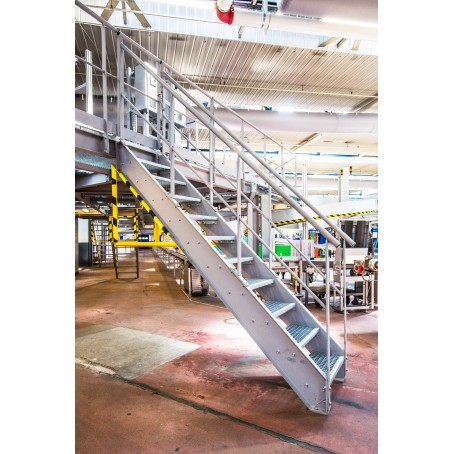 Plate-forme industrielle sur-mesure - structure acier tubulaire ou IPN - supportant toute charge utile_0