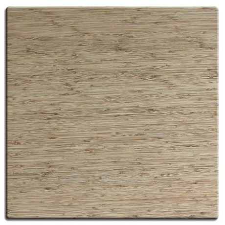 PLATEAU DE TABLE STYLE BAMBOU CARRÉ 70 X 70 CM
