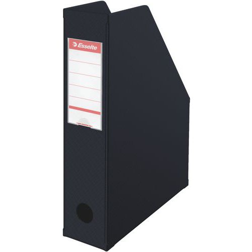 PORTE-REVUES ESSELTE VIVIDA PVC A4/70 MM VIVIDA NOIR