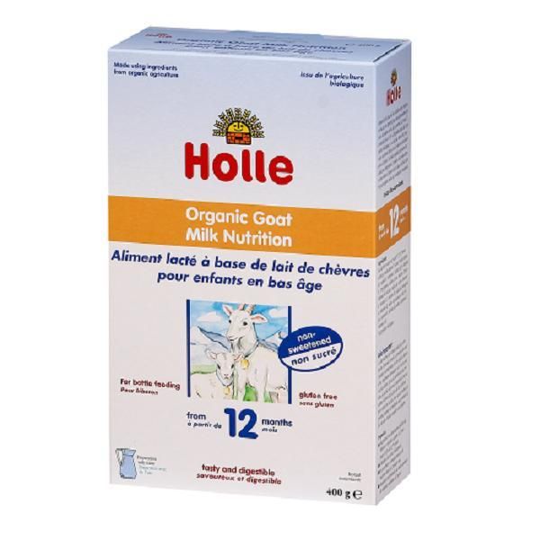 HOLLE ALIMENT LACTÉ À BASE DE LAIT DE CHÈVRE LAIT EN POUDRE BÉBÉ