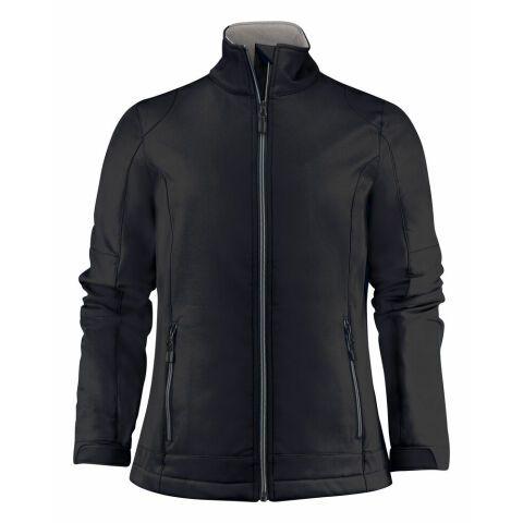 PRINTER ESSENTIALS TRIAL VESTE SOFTSHELL FEMMES NOIR - TAILLE XXXL