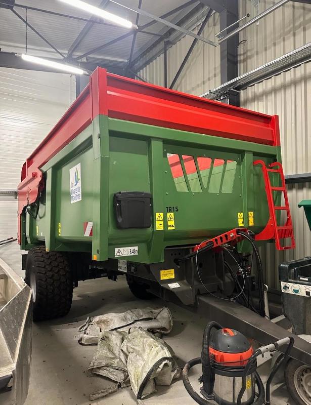 Remorque agricole monocoque - SIAM BMXL 100 - robuste et polyvalente, capacité de 12,5 à 20 tonnes_0