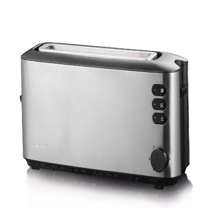 SEVERIN grille-pains 1 fente 1000w at2515 - argenté inox 2515_0