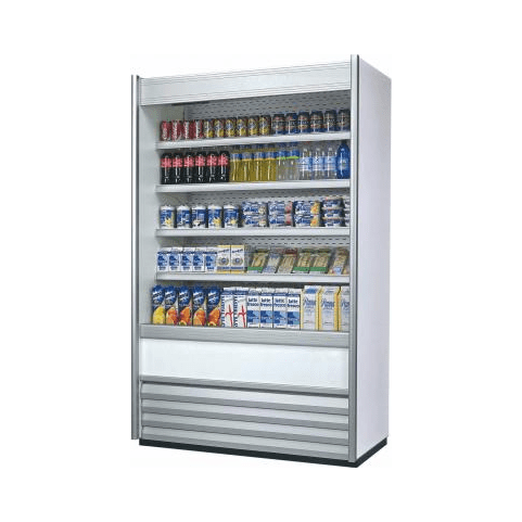 Vitrine libre service froid positif Fogal ALASKASLIM150_0