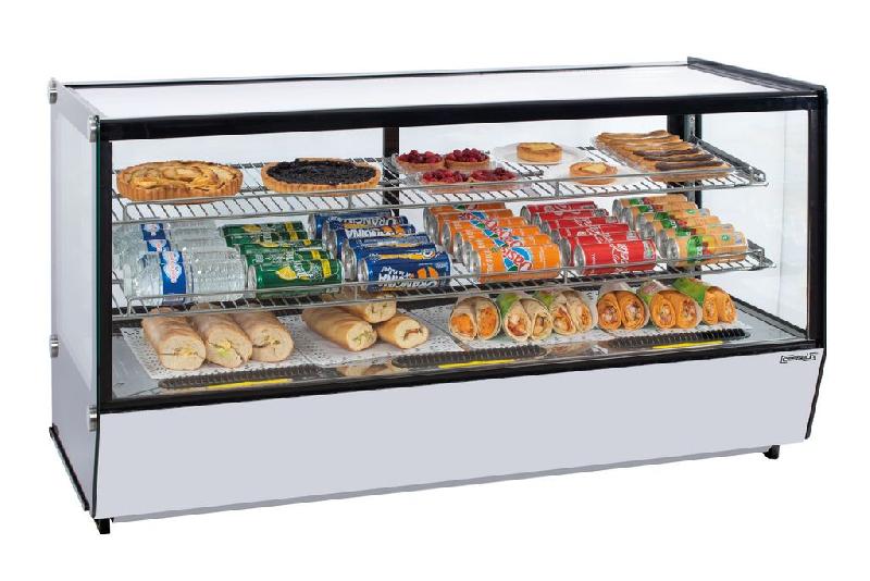 Vitrine réfrigérée encastrée température +2 à +12 °c et capacité 200 l - PCVRE200L_0