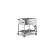 01.6419.7 - Chariot bain-marie chauffant - Hupferfrance - puissance 1400 W - modèle SPA/EB-2_0
