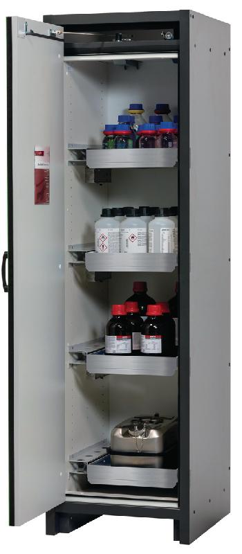 ARMOIRE SÉCURITÉ Q-CLASSIC-30 Q30.195.056 GRIS/VERT - MANUTAN COLLECTIVITÉS