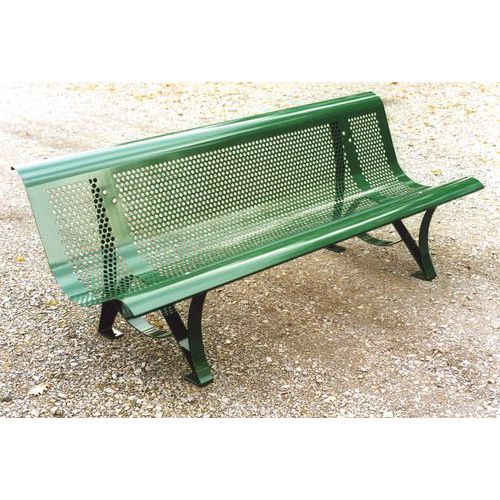 BANC MÉTAL METRO 200 CM VERT 6005