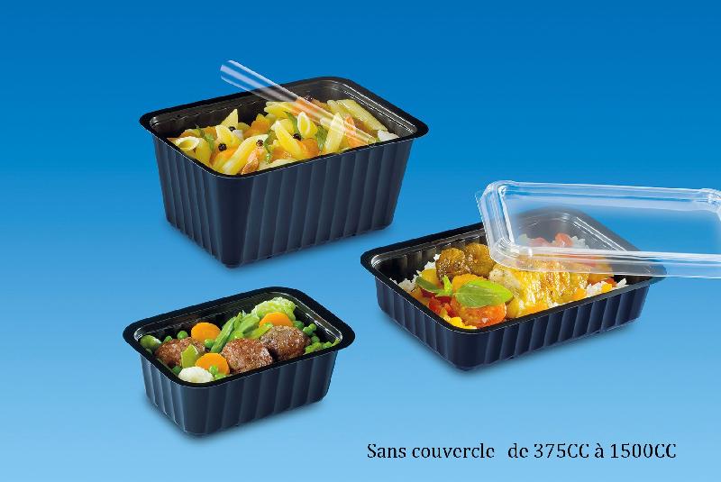 BARQUETTE PP NOIRE THERMOFORME POUR SCELLEUSE