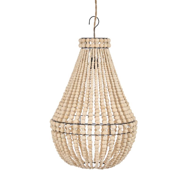 Bazar Bizar Suspension en coquillages et fer H85 cm naturel - BABL033N-M_0