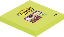 BLOC-NOTE SUPER STICKY NOTES, 76 X 76 MM, VERT - LOT DE 7