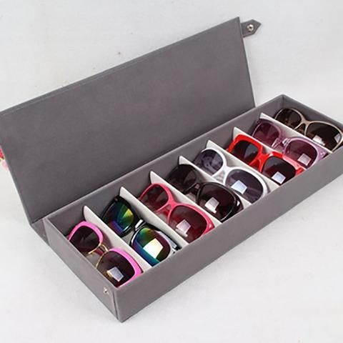 Boîte de rangement pour lunettes - lunettebox - permet de ranger 8 paires  de lunettes