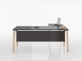 Bureau individuel ARKEN X-wood avec retour - Deskissimo_0