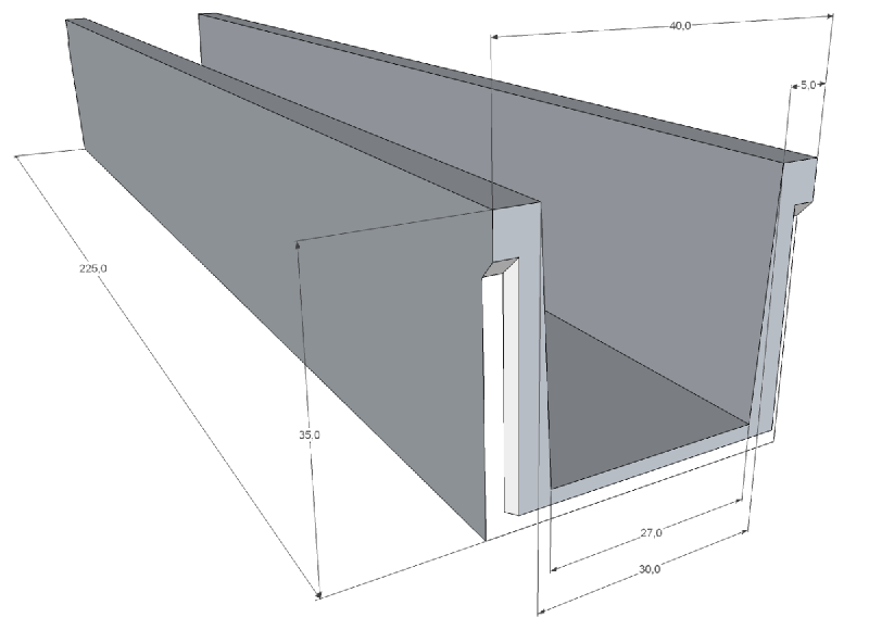 Caniveau béton - déco ouest_0