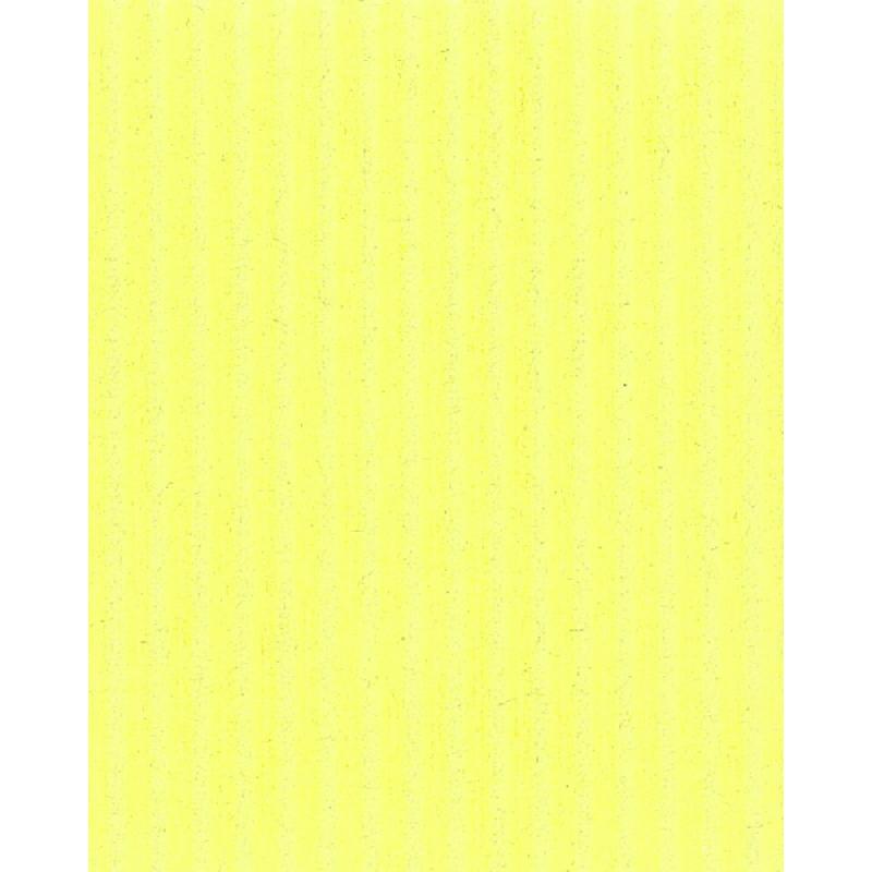 CARTON ONDULÉ, ROULEAU MAXI CANNELURE 175G/M2 AU FORMAT 2,00X0,70M - CITRON - LOT DE 4