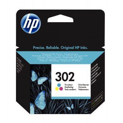 Cartouche jet d'encre HP F6U65AE - Cyan, Magenta et Jaune_0