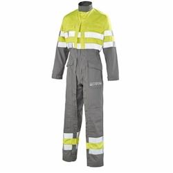 Cepovett - Combinaison avec 2 Zip Silver Tech 260 CP Jaune / Gris Taille L - L jaune 3184373272954_0