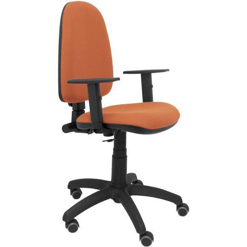 CHAISE AYNA BRAS RÉGLABLE - ROUE PARQUET - MARRON - PIQUERAS Y CRESPO