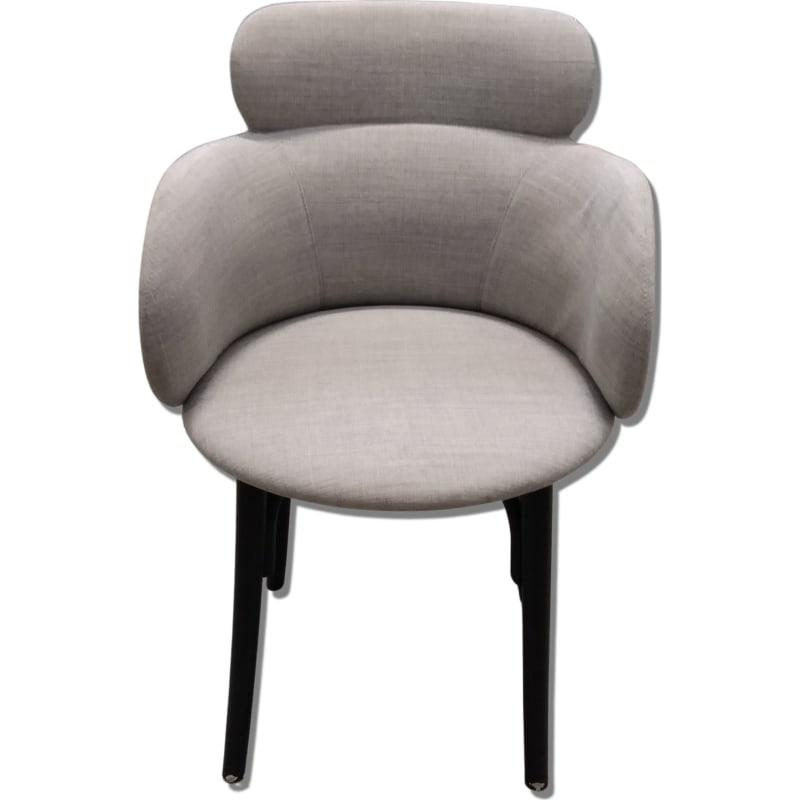 Chaise de restauration - Hauteur Normale (H=750-950mm) - Gris Inconnue CHSHN54x58TissGris_0