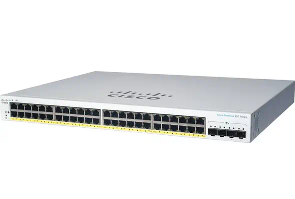 Cisco CBS220-24P-4X Géré L2 Gigabit Ethernet (10/100/1000) Connexion Ethernet, supportant l'alimenta_0
