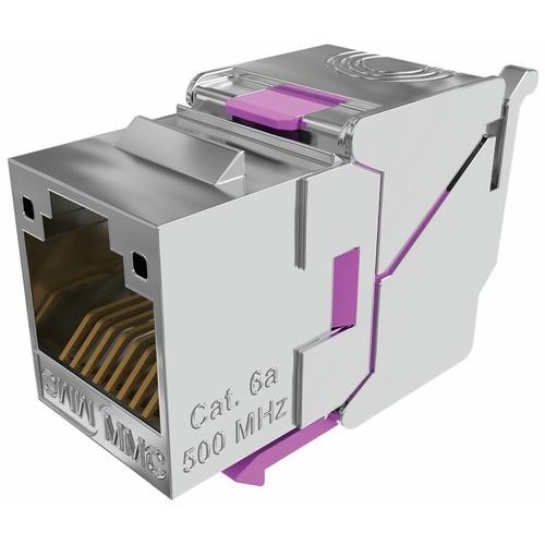 CONNECTEUR RJ45 CAT6A POUR PANNEAU DE BRASSAGE BC6AFSTL8 (PAR 8) BRICOZOR