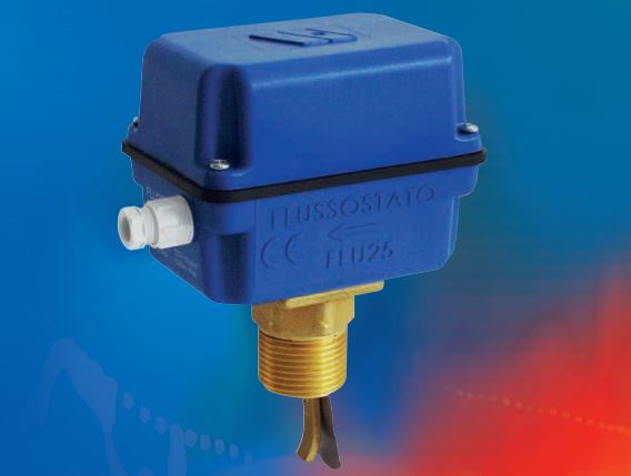 Contrôleurs de débit - Flussostat FLU25PL - à palette, protection IP64, déclenchement réglable_0