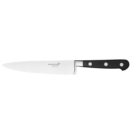 Couteau de cuisine Sabatier 15 cm - mitre massive, lame en acier inoxydable - Déglon_0