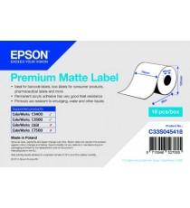 Epson étiquette adhésif continu premium matte 76mm x 35m - compatible TM-C3500_0