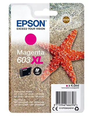 Epson Singlepack Magenta 603XL Ink_0