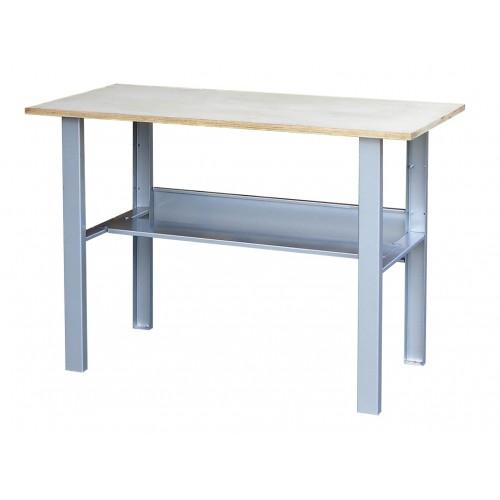ETABLI DE MÉCANICIEN - FIRST - 1,20 M - PLATEAU BOIS - BÂTI MÉTAL OUTIFRANCE