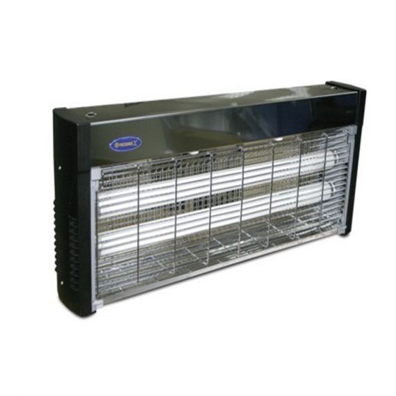 Exterminateur d'insectes à grille électrique UK-240 INOX - Turbo 2x40W - 50Hz - Consommation 89W_0