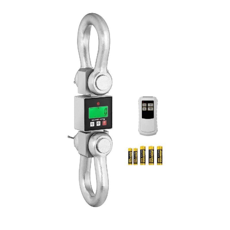 Helloshop26 - Crochet-peseur 10 000 kg / 500 g écran LCD aluminium acier 14_0001245 - aluminium 3000183978988_0