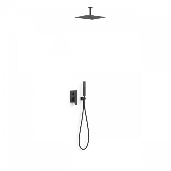 KIT DE DOUCHE ENCASTRÉ RAPID-BOX BLACKMAT (NOIR MAT) - TRES 21128003NM