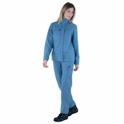 Lafont - Pantalon de travail pour femmes JADE Bleu Métal Taille XL - XL bleu 3609705777131_0