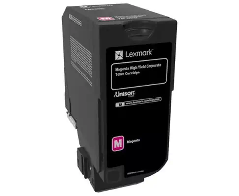 Lexmark 74C2HME Cartouche de toner 1 pièce(s) Original Magenta_0