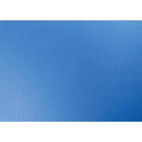 LOT DE 2 - PAPIER COULEUR RECYCLÉ, PAQUET DE 10 FEUILLES 270G/M2 SOUS/FILM AU FORMAT 50X65CM - BLEU FRANCE