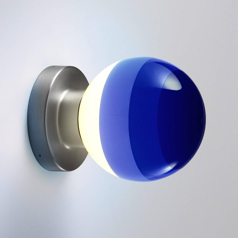 MARSET DIPPING LIGHT A2 APPLIQUE LED BLEU/GRAPHITE