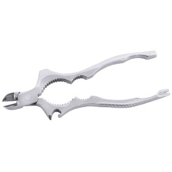 PINCE À BAR EN ACIER INOXYDABLE 18/10, FORTE BRILLANCE, LONGUEUR 18 CM