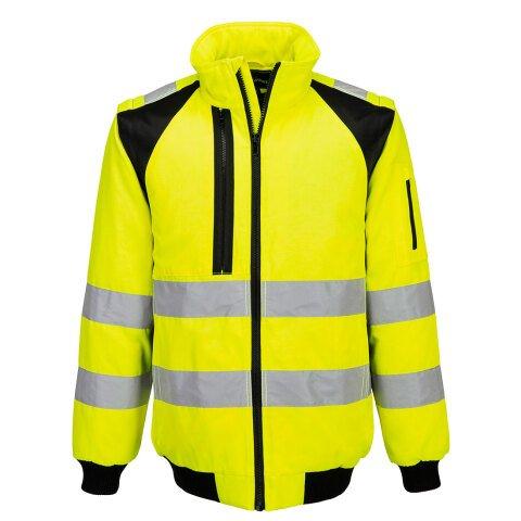 PORTWEST CD898 BOMBERS 2 EN 1 WX2 JAUNE/NOIR - TAILLE XXL
