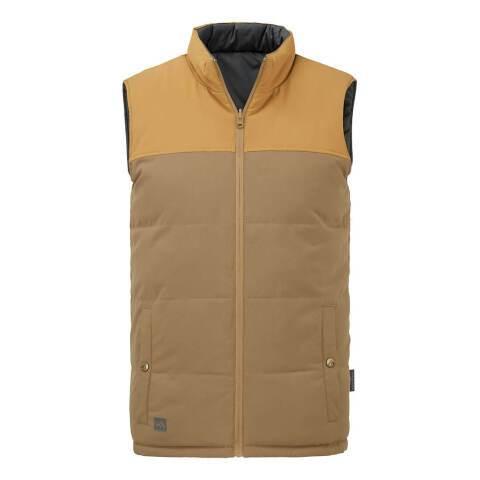 PORTWEST KA361 GILET RÉVERSIBLE KA3 MARRON CAFÉ - TAILLE 4XL