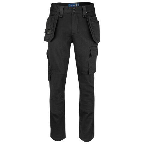 PROJOB 5560 PANTALON CORDURA 100% COTON NOIR - TAILLE 44