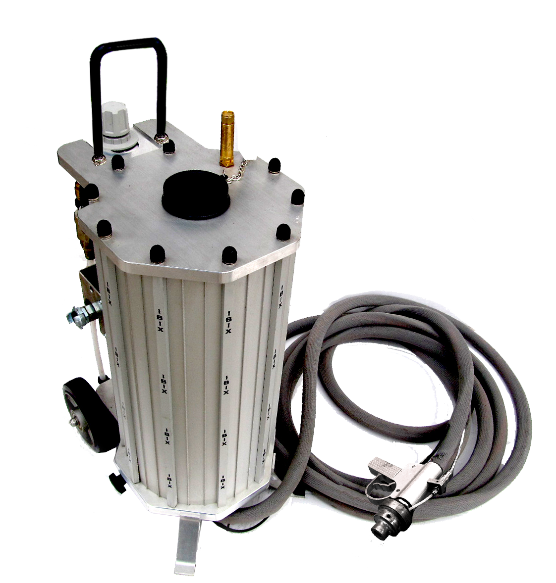 Sableuse performante IBIX 40 H2O - Réservoir 40L - Pression réglable de 0,2 à 7,5 bars - Technologie double action à eau et à sec_0