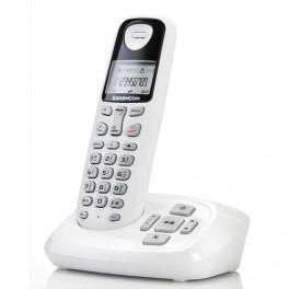 SAGEMCOM TÉLÉPHONE SANS FIL AVEC RÉPONDEUR NUMÉRIQUE BLANC D17V 253412788