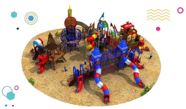 Structure pour aire de jeux - BIG-002_0