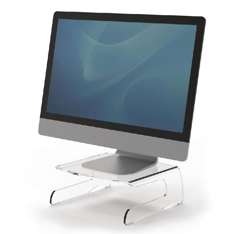 SUPPORT POUR ECRAN FELLOWES CLARITY EN ACRYLIQUE TRANSPARENT