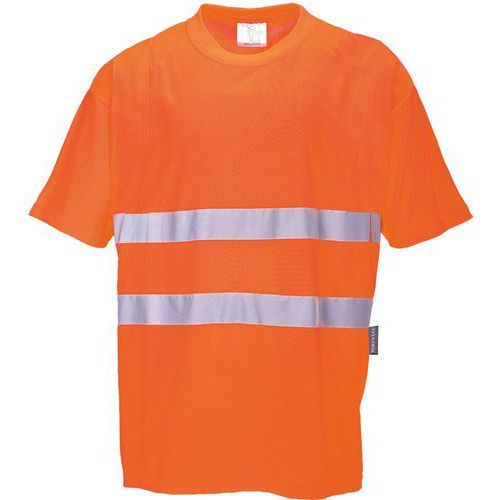 T-SHIRT HAUTE-VISIBILTIÉ COTON S172 ORANGE XL - PORTWEST
