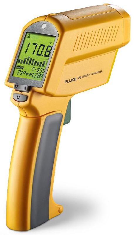 Thermomètre infrarouge de précision F574 - mesures ultraprécises - gamme -30°C à 900°C_0