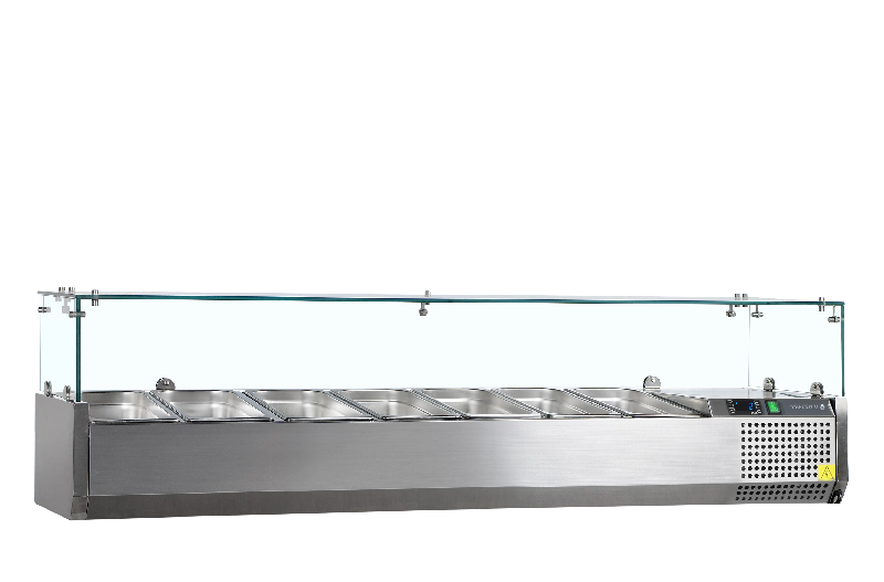 Vitrine réfrigérée GN1/3 GVC38-200 L2000 mm 33603 TEFCOLD_0