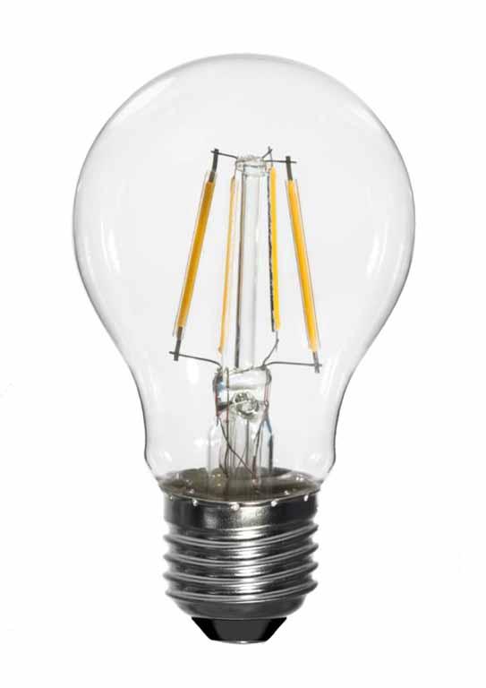 Ampoule LED filament E27 - 6W - 360° - 2700K - 810lm_0