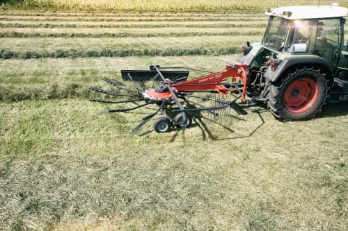 Andex 424 - Andaineur monorotor Vicon - largeur de travail 4,20m à 4,60m - boîtier à bain d'huile sans entretien_0